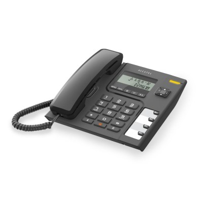 Alcatel  Ενσύρματο τηλέφωνο με αναγνώριση κλήσης Μαύρο Τ56